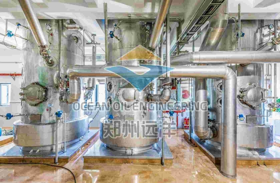 Fabryka frakcjonowania oleju API 650 o temperaturze 250 ℃ i wysokości dyszy 3 m