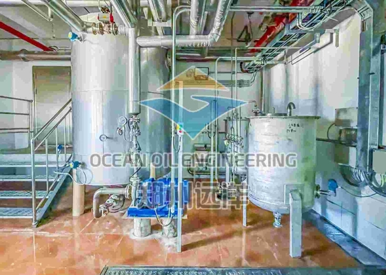 Elektryczna instalacja do rafinacji oleju jadalnego 50/60 Hz do przetwarzania dostosowanego do wymagań ISO9001