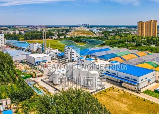 Dostosowana automatyczna linia produkcyjna biodiesla 500 ton / dzień z systemem sterowania PLC