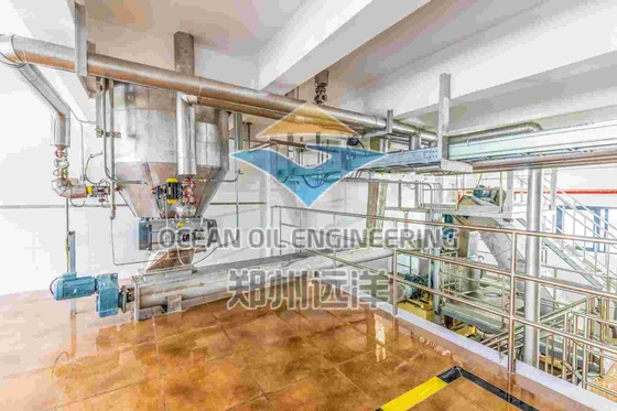 Maszyna do prasowania nasion oleistych z systemem sterowania PLC/DCS 30-1500t
