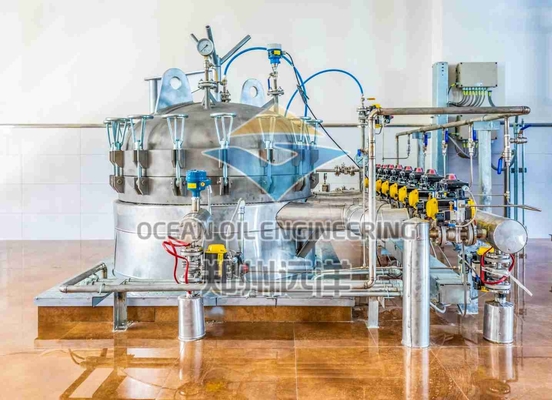 50/60 Hz Zakład rafinerii oleju spożywczego 440V z SS i materiałem ze stali węglowej