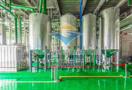 30-1500tons Capacity Oil Pre-treatment Plant With Vibrating Sieve (Pracownia wstępnej obróbki ropy naftowej z wibrującym siewem)