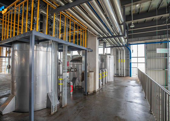 W pełni automatyczna linia do frakcjonowania odparafinowania oleju spożywczego