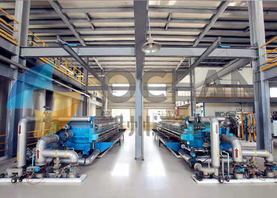 Sprzęt do frakcjonowania oleju spożywczego Instalacja do suchego frakcjonowania PLC System