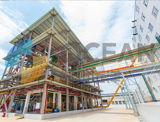 Projekt pod klucz Instalacja do ekstrakcji oleju i tłuszczu Instalacja do ekstrakcji oleju jadalnego z rozpuszczalnikiem