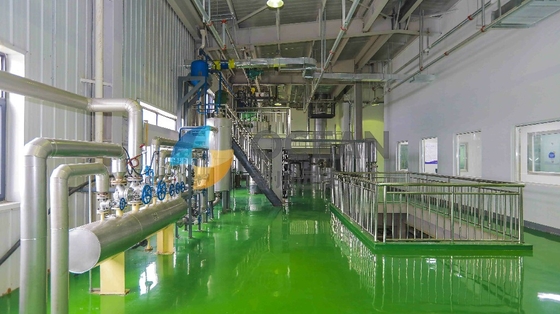W pełni automatyczna rafineria chemiczna rafineria wytłaczanego oleju spożywczego