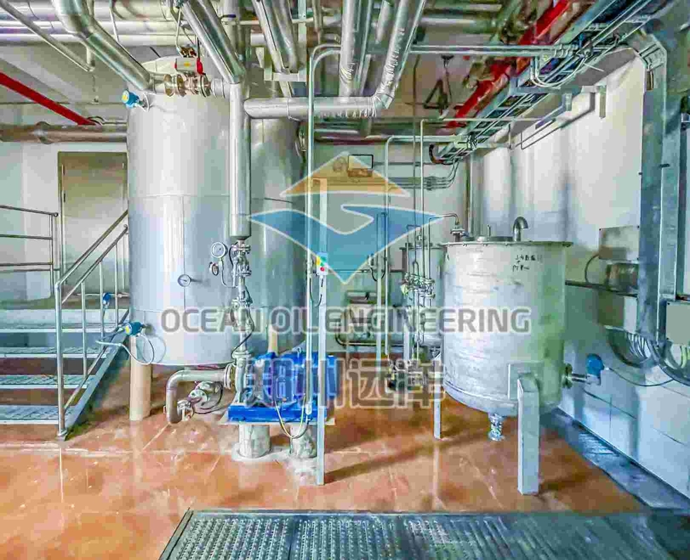 System sterowania PLC Sprzęt do rafinacji olejów spożywczych do produkcji 200-500TPD